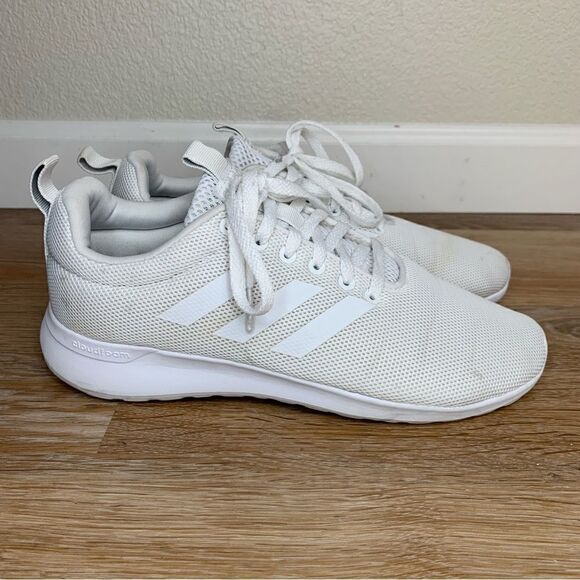 Adidas Cloud Foam Women’s White Running Shoes - Picture 2 of 12